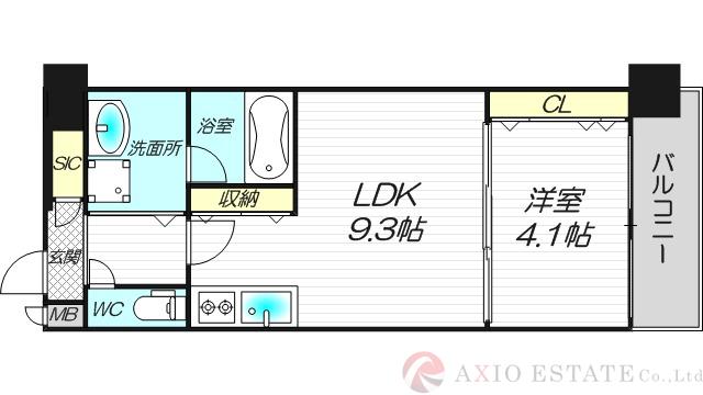 スプランディッドⅧの間取り