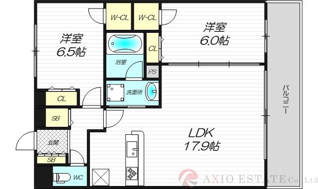 セノアタワー新大阪の間取り