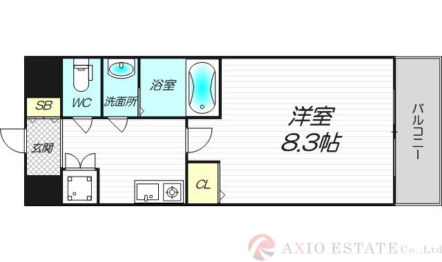 SURF ISLAND MONA LISAの間取り