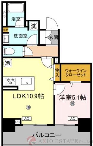 LAZO内久宝寺の間取り