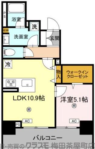 LAZO内久宝寺の間取り