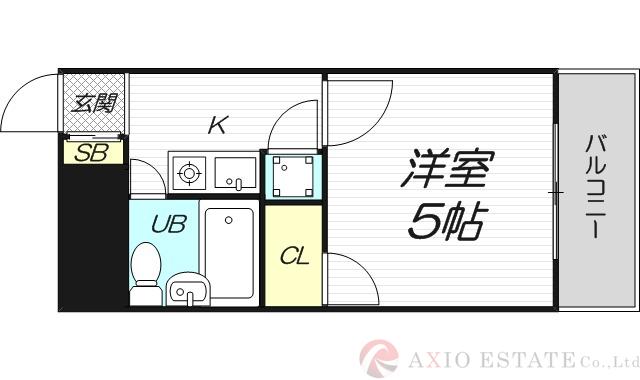 トーカン東淀川キャステールの間取り