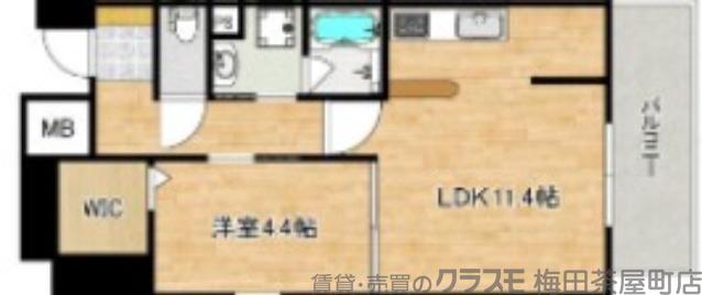 ロイジェント玉川の間取り