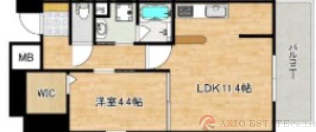 玉川の完工年月(2025年9月)築の賃貸マンションの間取り