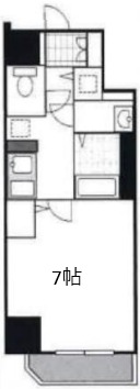 ララプレイス大阪城WESTENの間取り