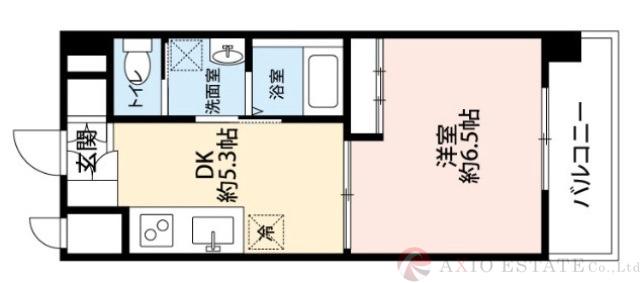 アールエスフラッツの間取り