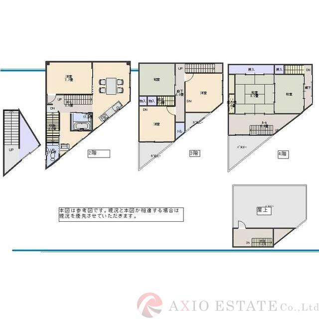 貸ビルの間取り