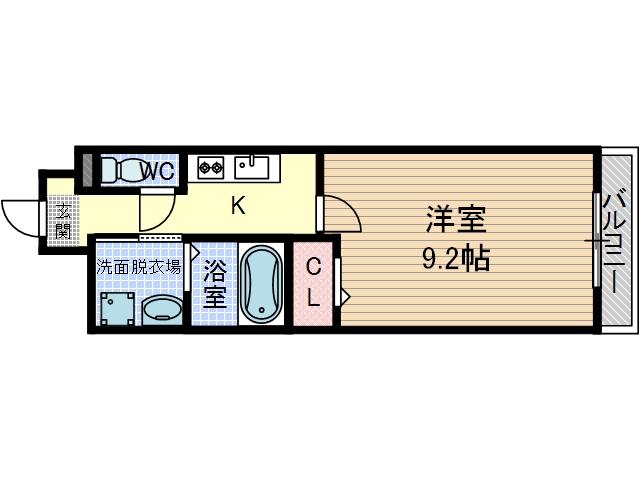 リブェール南茨木の間取り