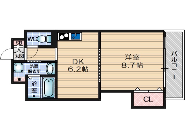 サウスアルカディアの間取り