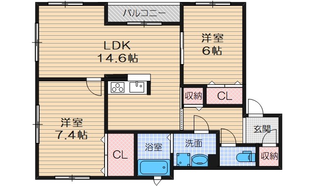 ロイヤルファインヴェールの間取り