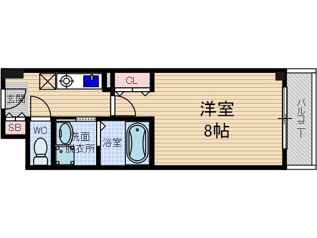 シャンピアコート茨木の間取り