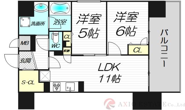 IBC ResidenceWestの間取り