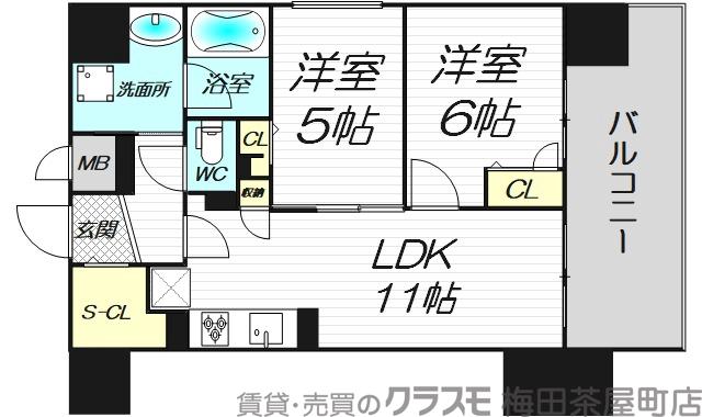 IBC ResidenceWestの間取り