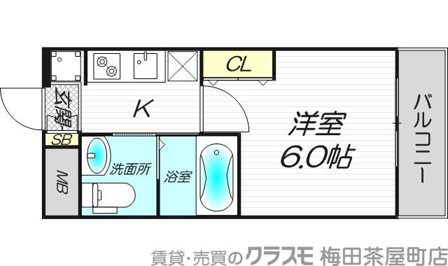 パークヒルズ新大阪willの間取り
