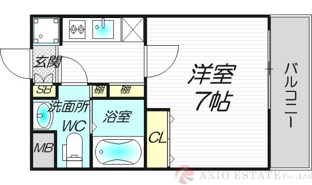 パークヒルズ新大阪willの間取り