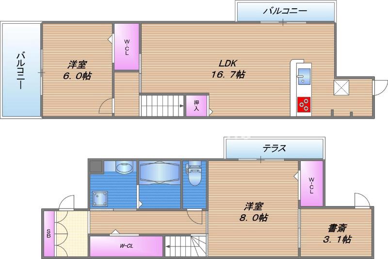 DYSI Kabokuの間取り