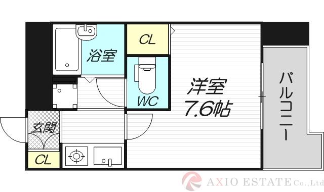 プレサンス新大阪の間取り