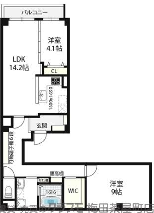 RET:umekitaの間取り