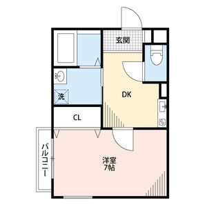 エムステージ林寺の間取り