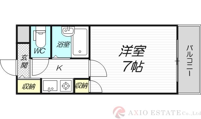 シャルム橋本Ⅲの間取り