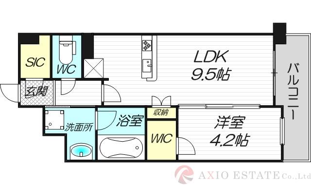 STANDZ新大阪の間取り
