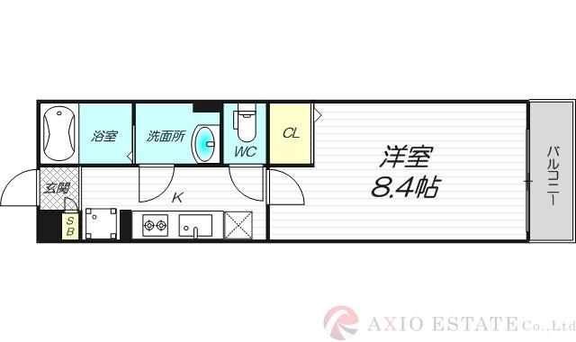 ラパンジール加島の間取り