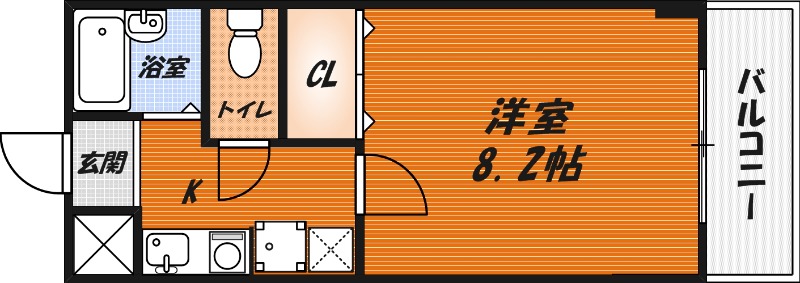 サンシード二番館の間取り