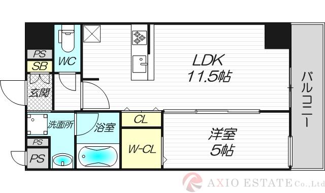 グランディア大阪ノースの間取り