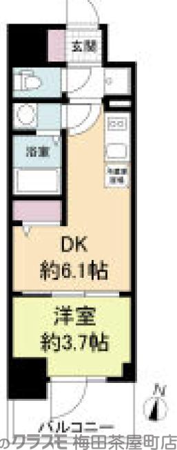 リヴェント福島野田の間取り