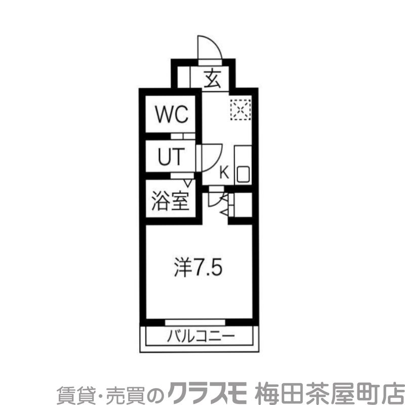 ミア・カーサあわざの間取り