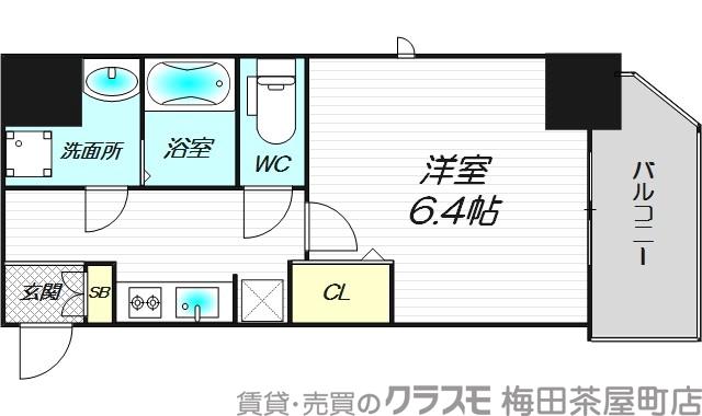 南本町の完工年月(2016年10月)築の賃貸マンションの間取り