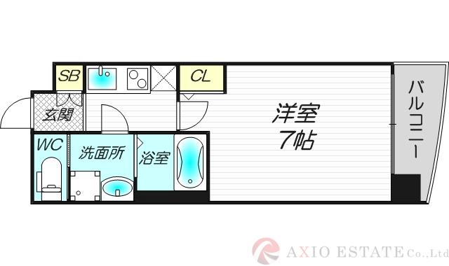 セレニテ三国プリエの間取り