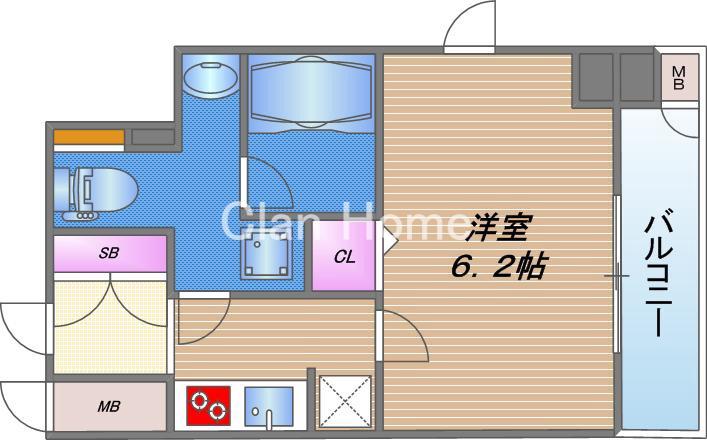 セイワパレス大今里の間取り