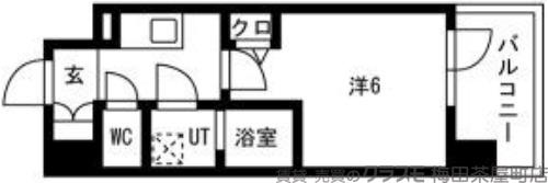 エスリードレジデンス大阪福島シティスクエアの間取り