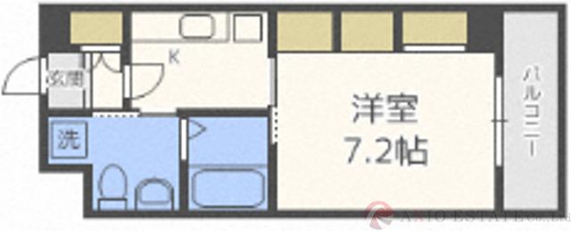 セントアミー東三国の間取り