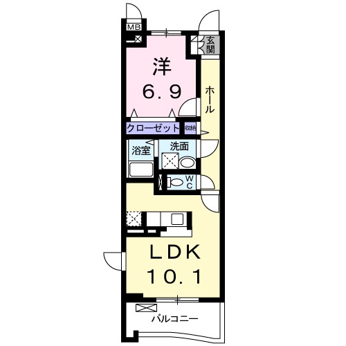 アルコバレーノの間取り