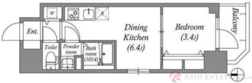 エスリードレジデンス都島デュオの間取り