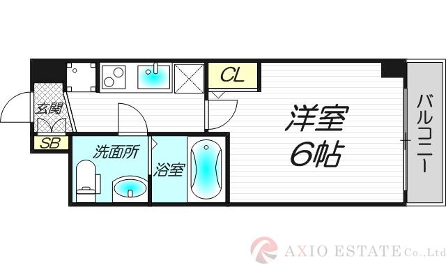 SEST新大阪の間取り