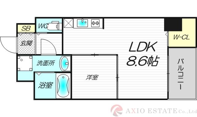 SEST新大阪の間取り