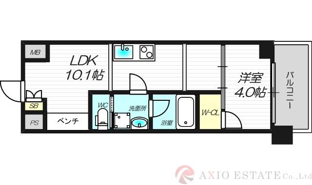 Re-be東三国の間取り