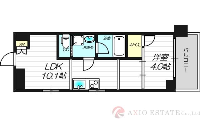 Re-be東三国の間取り