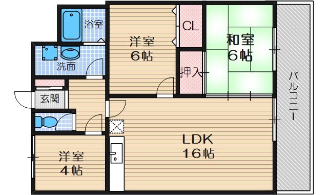 コスモドリームの間取り