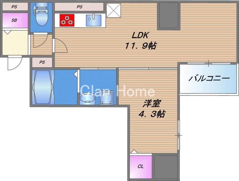 Gran Pino 内淡路の間取り