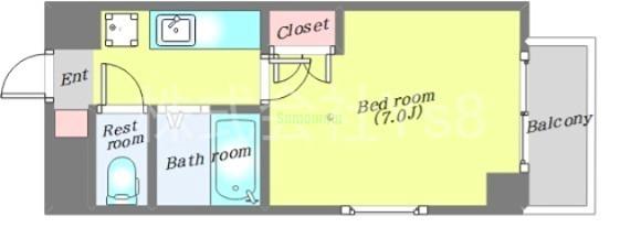 アイショウプラザ旭ヶ丘Vの間取り