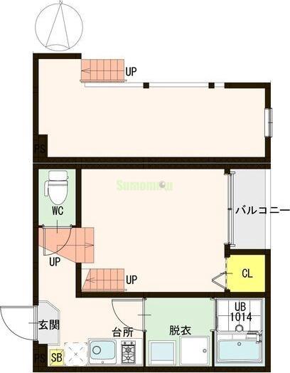 プランドール旭ヶ丘の間取り