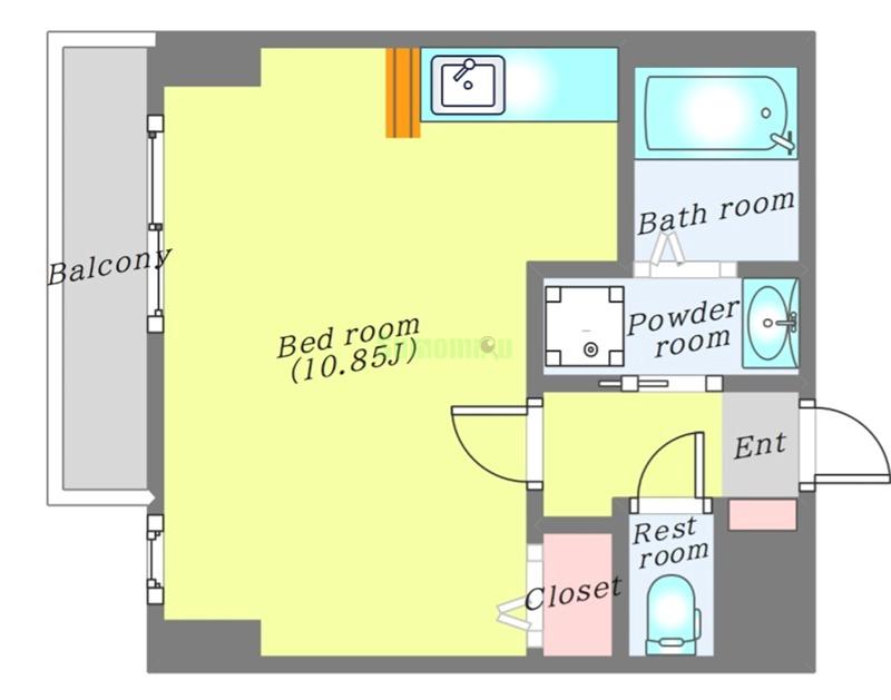 エルフ上杉の間取り