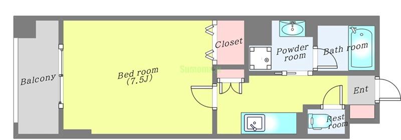 PISO FORTUNAの間取り