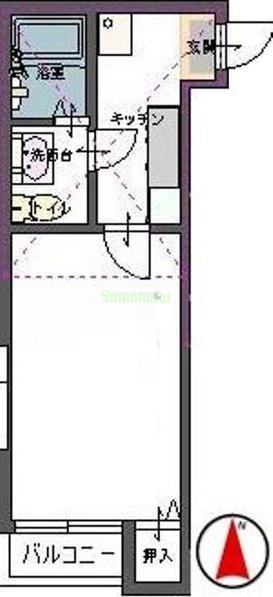 オレンジヒルズの間取り