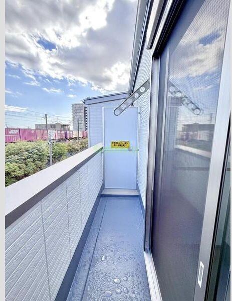 10/18 バルコニー