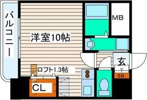 榴岡レジデンス壱番館の間取り